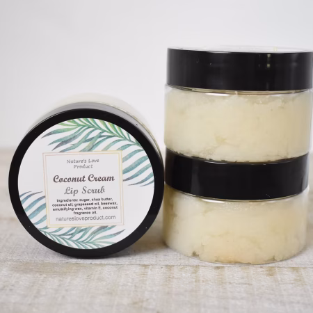 Coconut Cream Lip Scrub