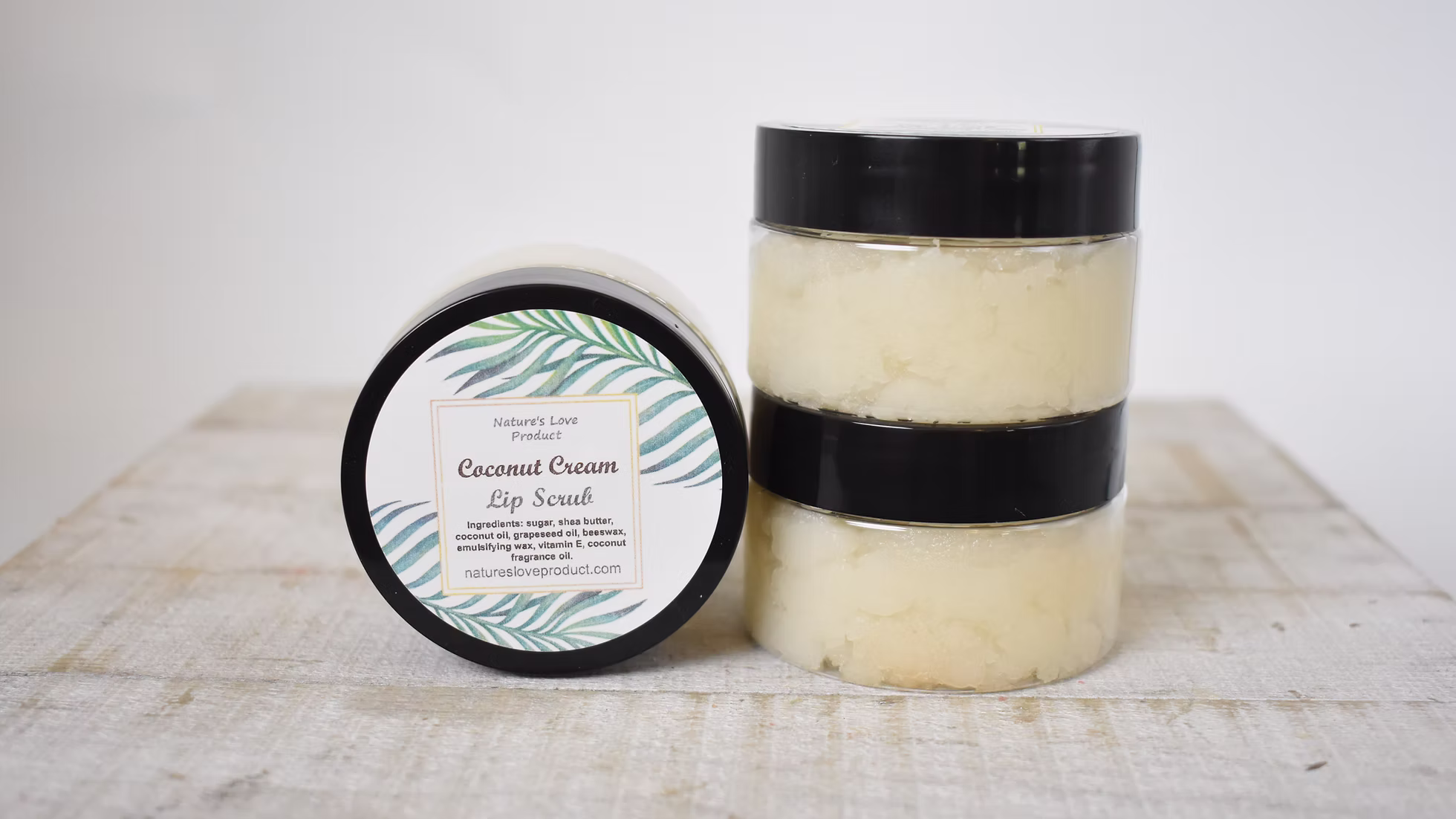Coconut Cream Lip Scrub