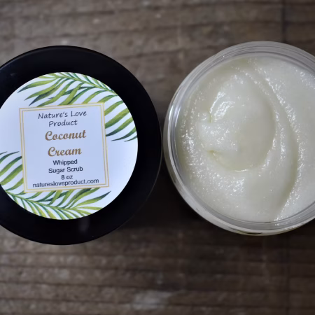 Coconut Cream Whipped Sugar Scrub
