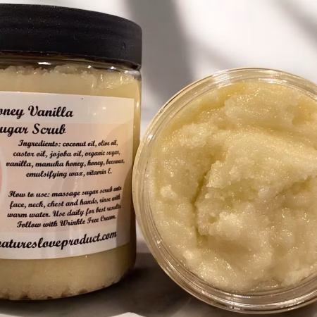 Honey Vanilla Face Scrub