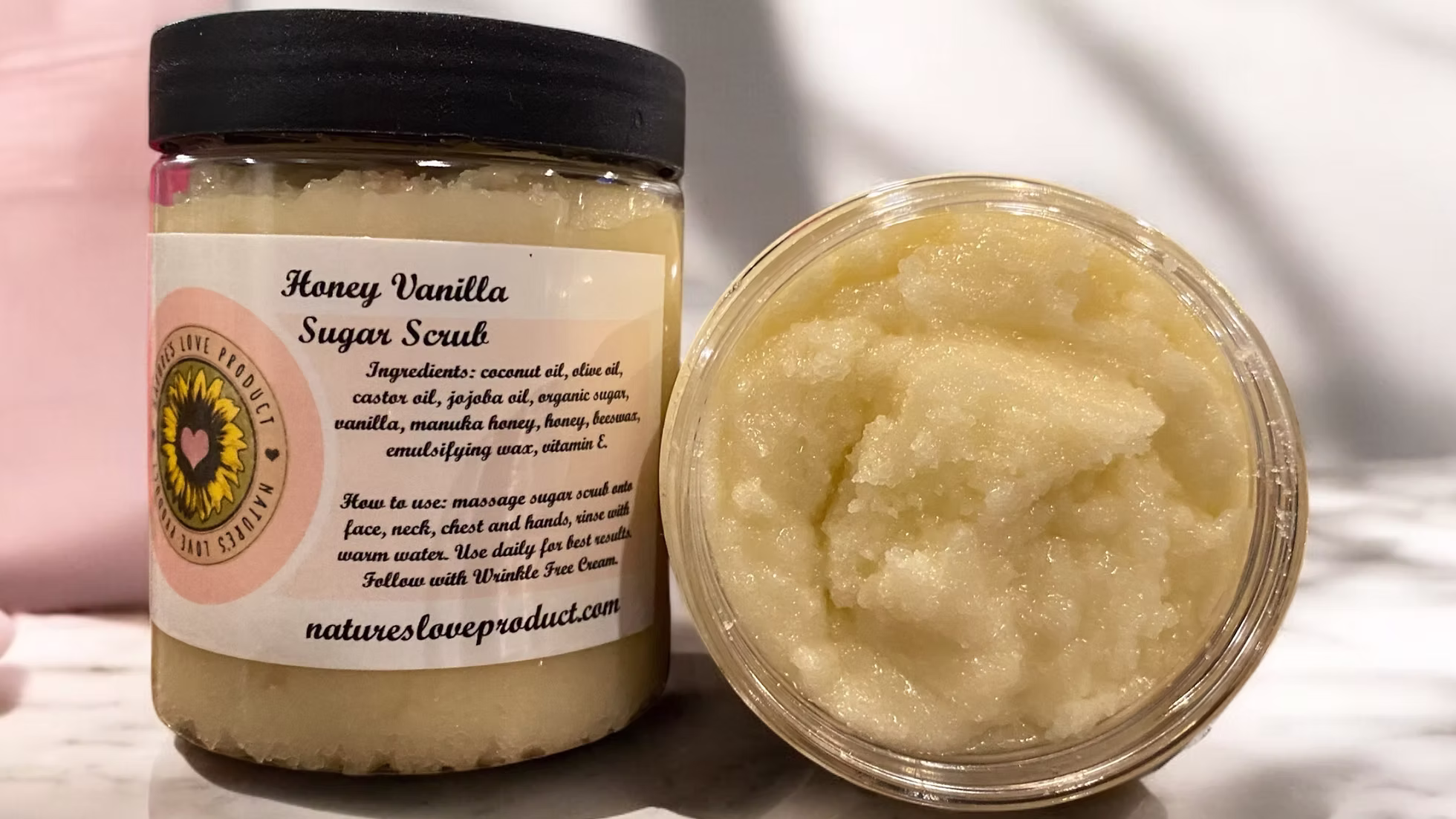 Honey Vanilla Face Scrub