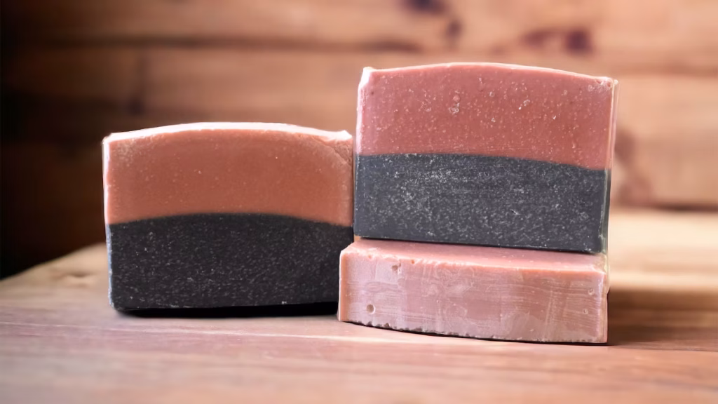 Rose and Charcoal Soap