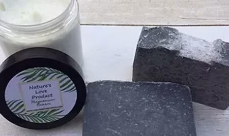 Magnesium Cream and Salted Magnesium Soap (Natural Sleep Aid)