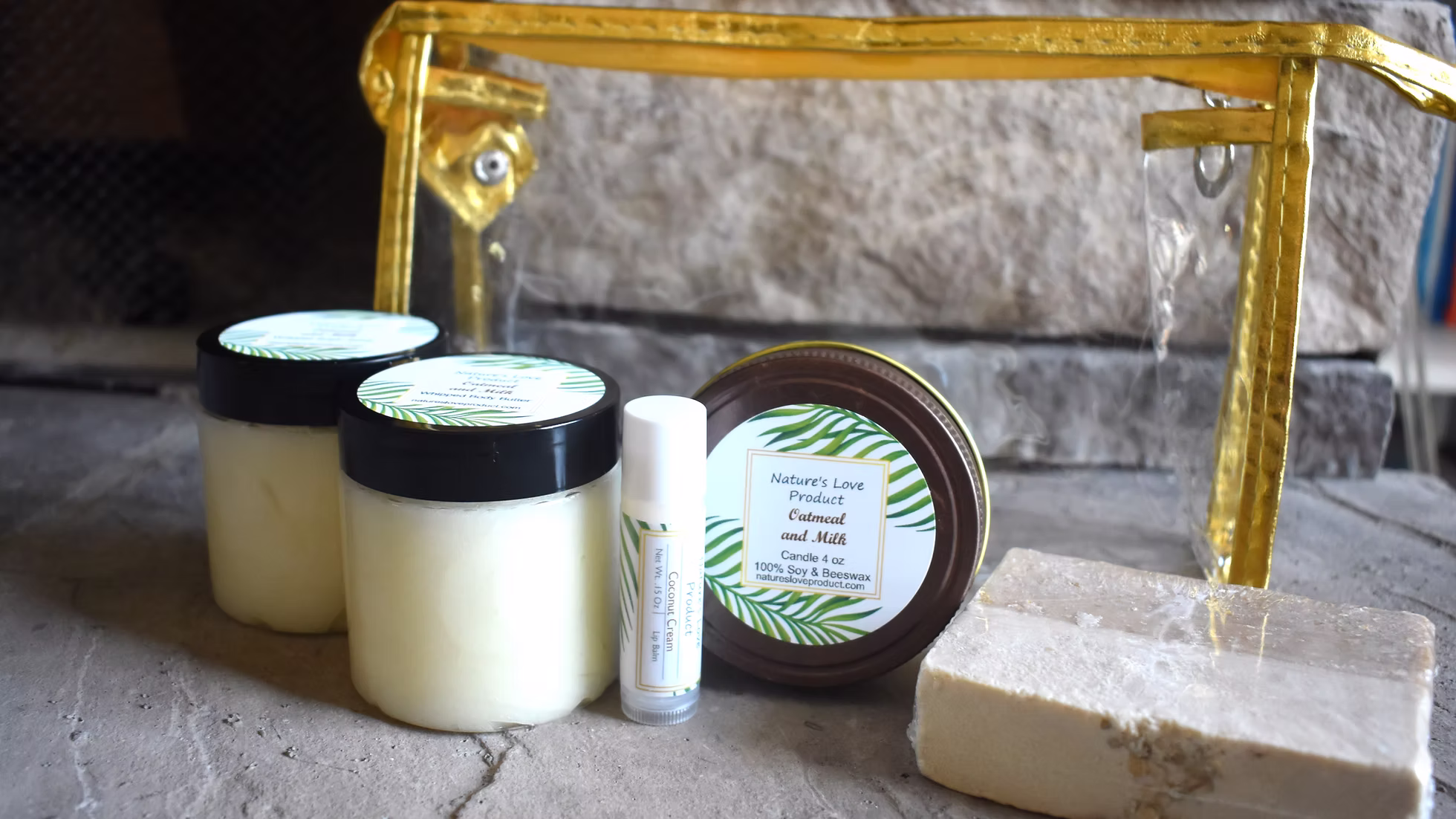 Coconut Cream Spa Bag