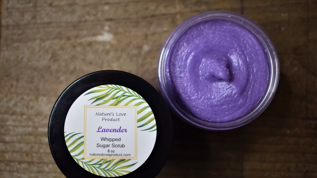 Lavender Whipped Sugar Scrub
