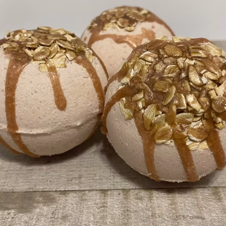 Oatmeal and Milk Bath Bombs